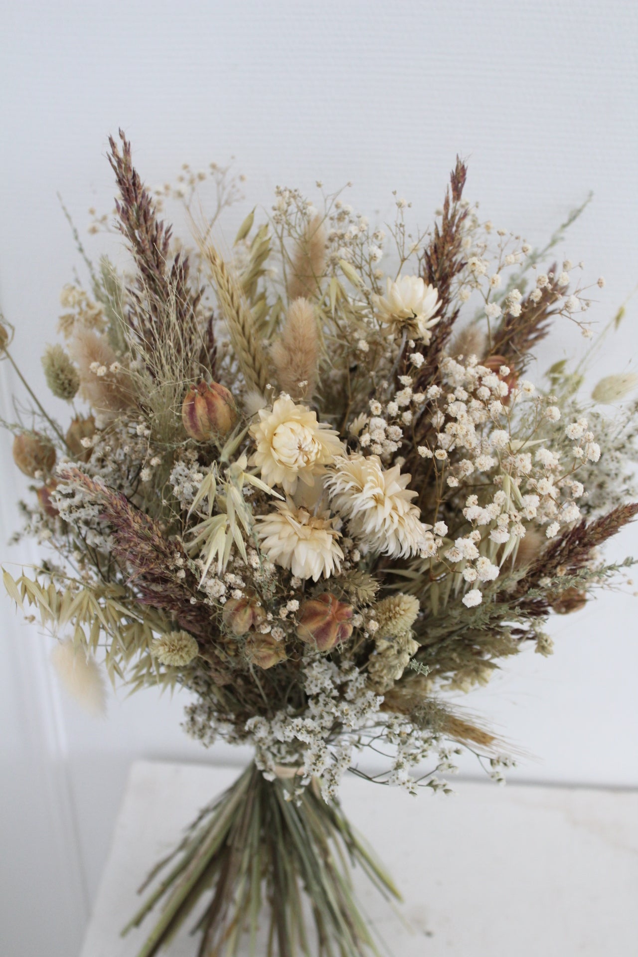 Atelier bouquet de fleurs séchées