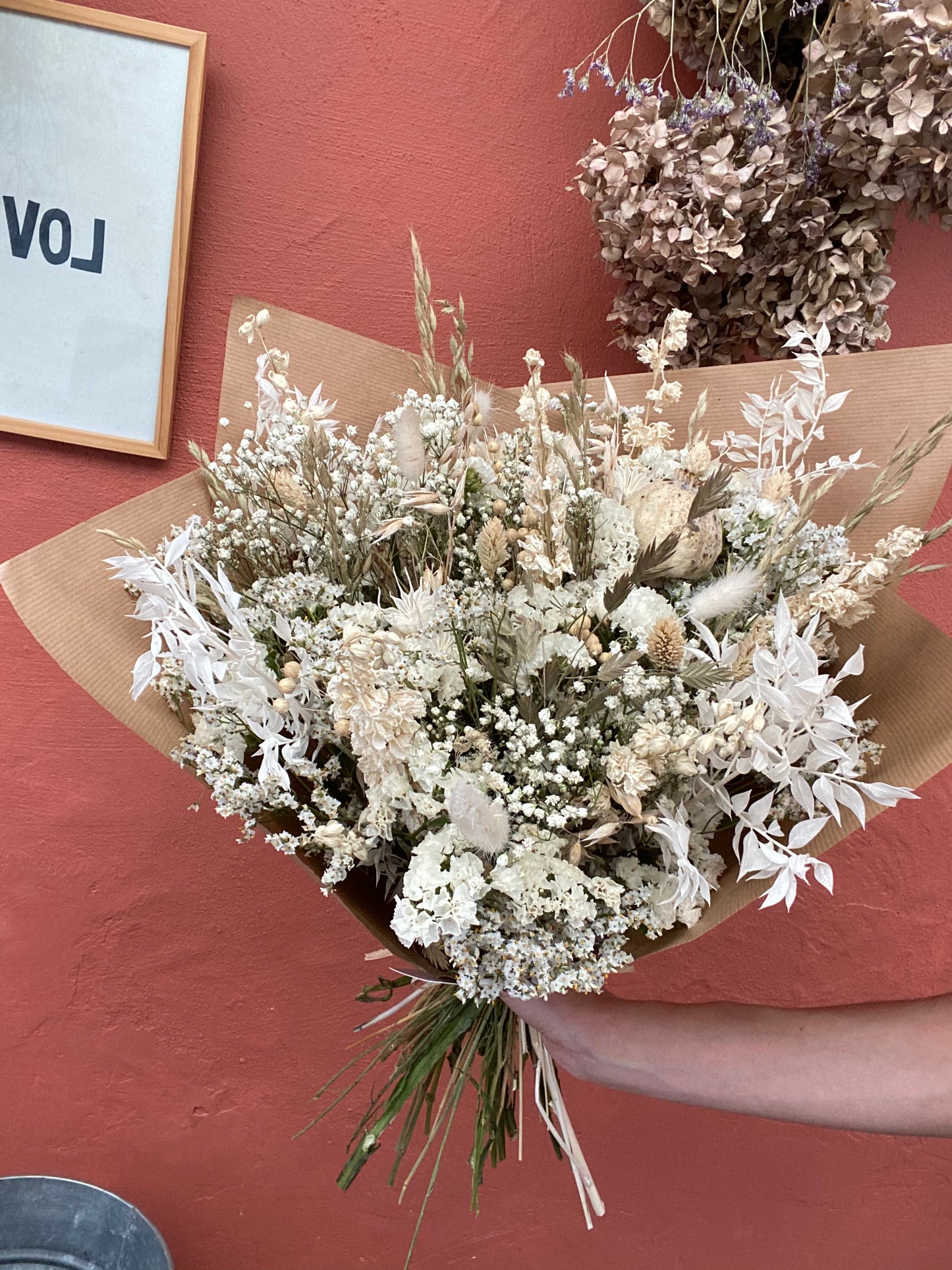 Atelier bouquet de fleurs séchées