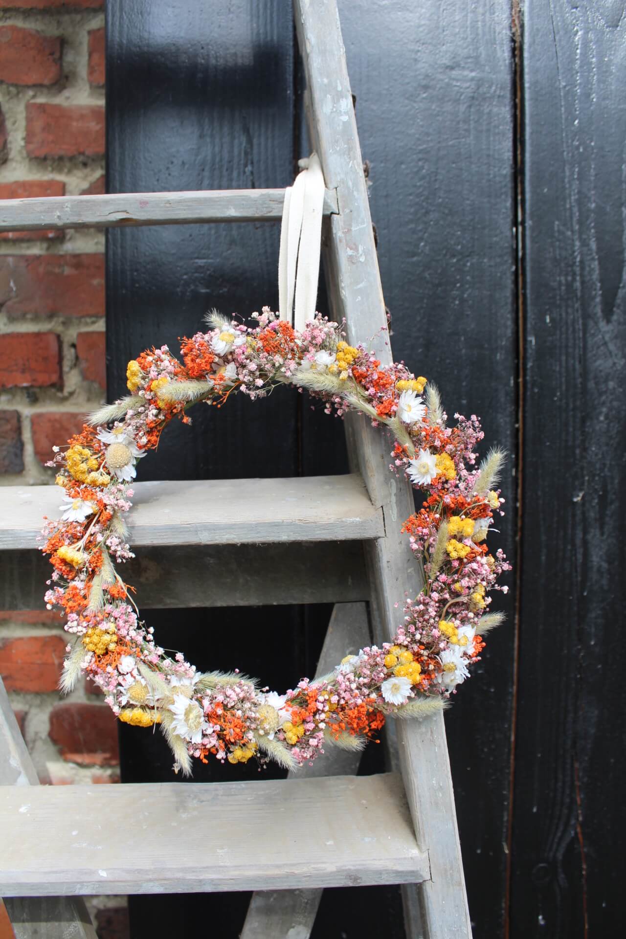 Atelier couronnes de fleurs séchées