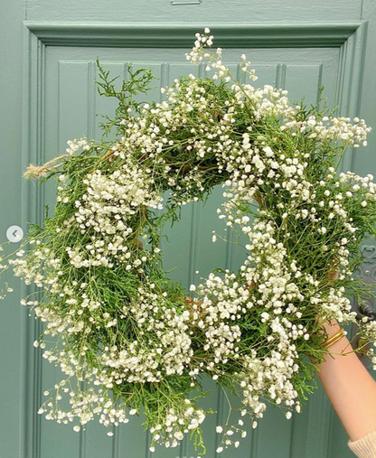 Atelier couronne de Noël